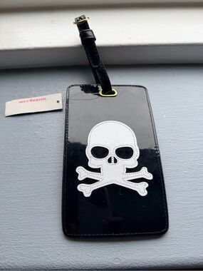 Black Skull Travel Luggage Tag - Unbranded